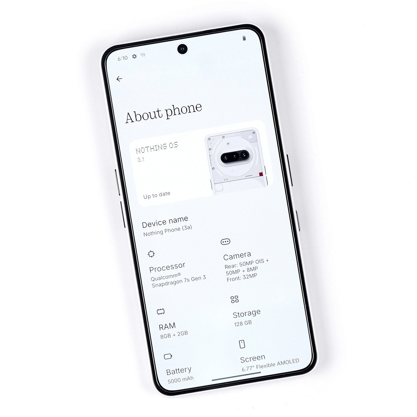 Nothing Phone (3a) Screen Protector
