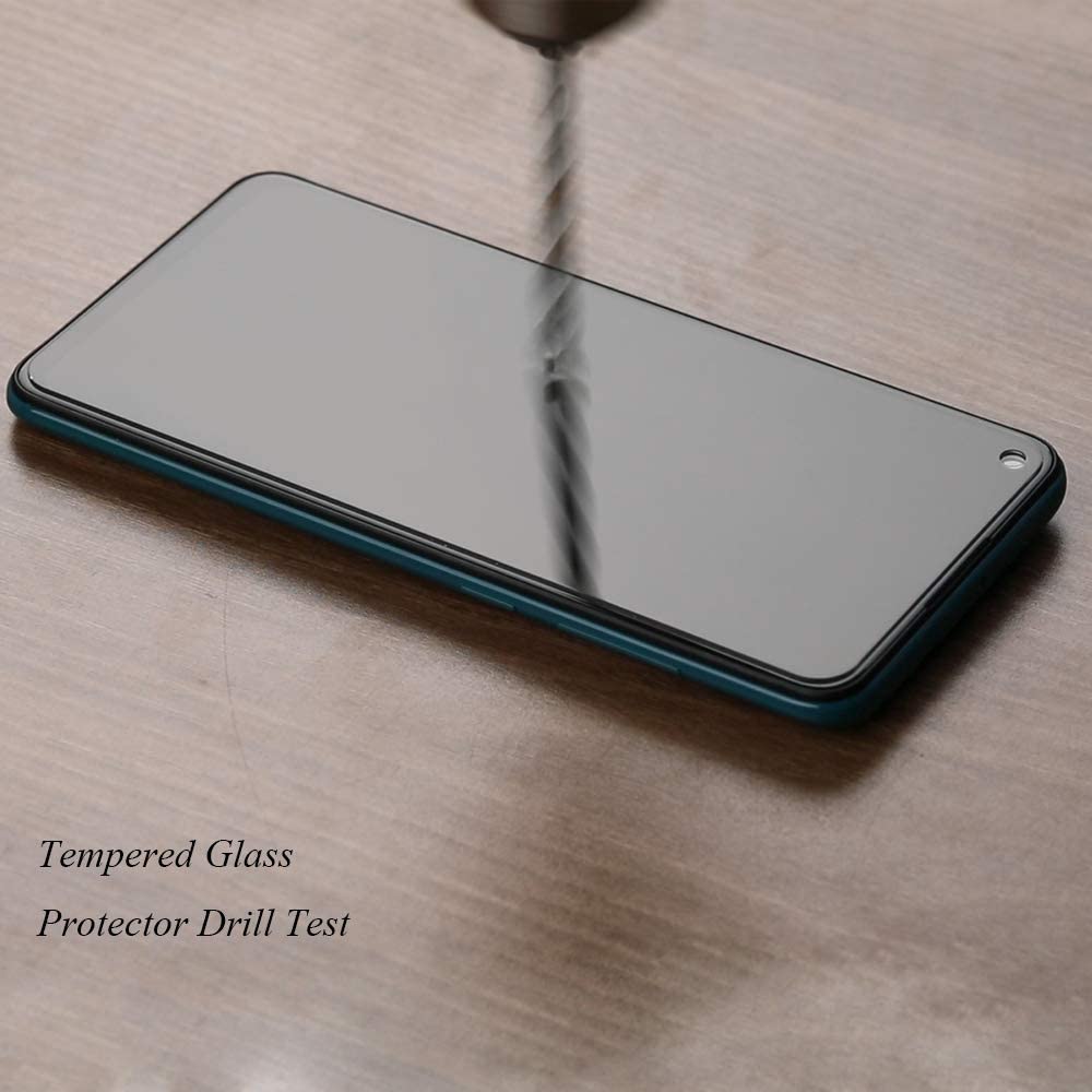 Redmi Note 9 Ibywind Screen Protector [Pack of 2] with Camera Lens Protector,Back Carbon Fiber Skin Protector,Including Easy Install Kit