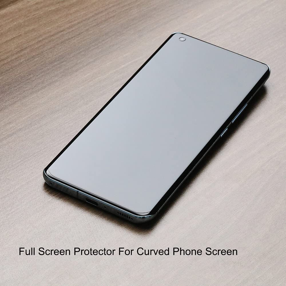 Xiaomi Mi 11 Ultra 5G Ibywind Screen Protector [Pack of 2][Camera Lens Protector(Metal Material)][Back Carbon Fiber Film Protector][In-Display Fingerprint Support][Bubble Free]