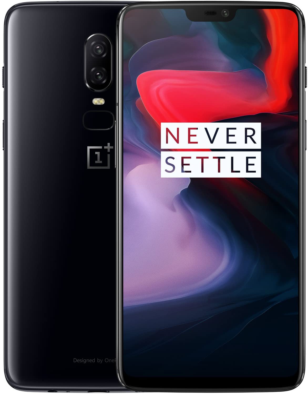 OnePlus 6 Ibywind Screen Protector [Pack of 2] Full Curved 9H Tempered Glass Protector with Back Carbon Fiber Skin Protector,Including Easy Install Kit