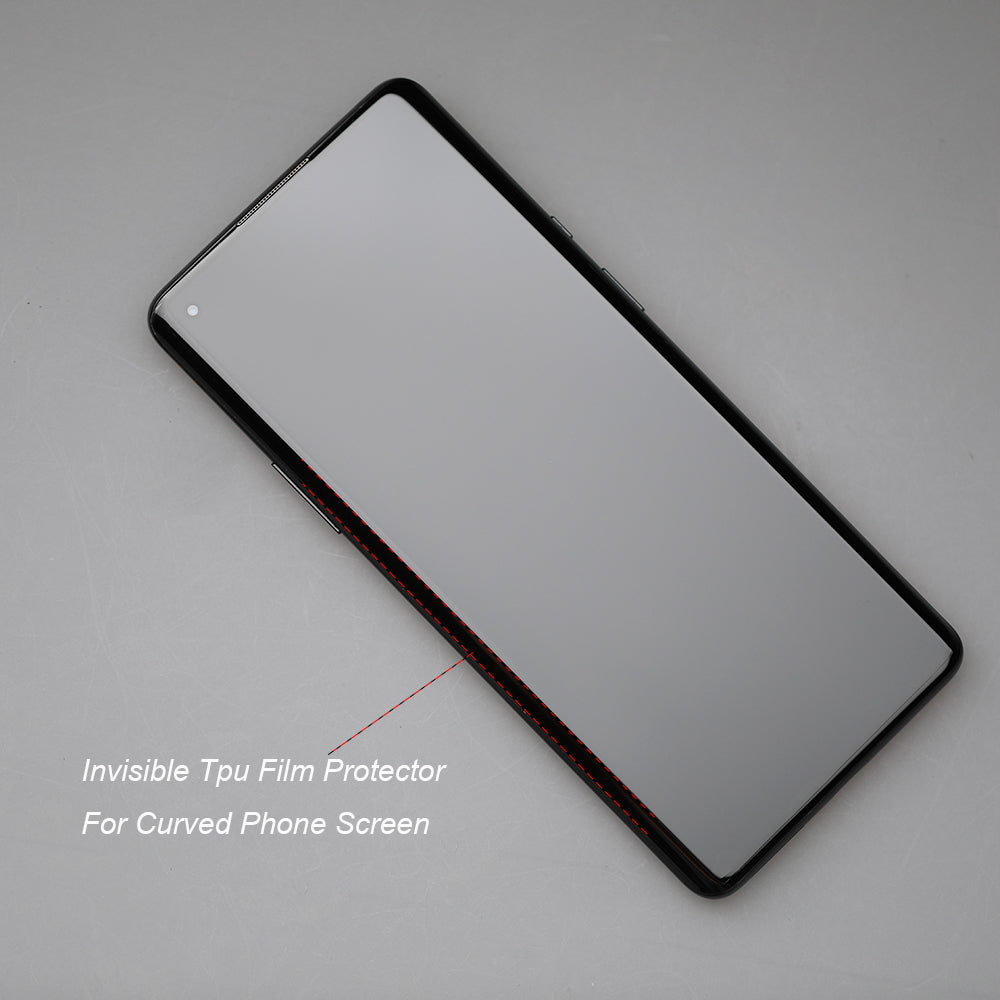 OnePlus 8 Pro Ibywind Screen Protector [Pack of 2],[Camera Lens Protector][Back Carbon Fiber Film Protector][In-Display Fingerprint Support][Bubble Free]